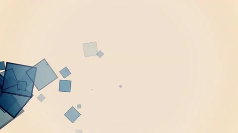 Colored square flow flat animation Stock Footage 56648596