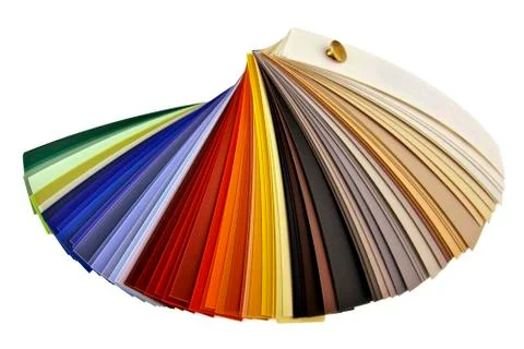 Colored standards Stock Photos