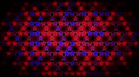 Colored Stars Background, blue, red stars Stock Footage 46102434