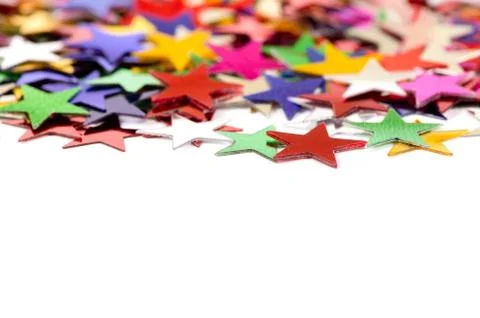 Colored stars background Stock Photos