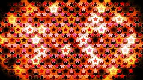 Colored Stars Background, red, orange stars Stock Footage 46102429