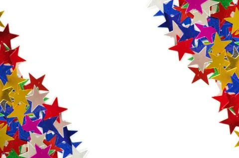 Colored stars background for your text on photo, and other. Stock Photos