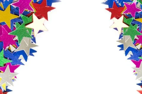 Colored stars background for your text on photo, and other. Stock Photos