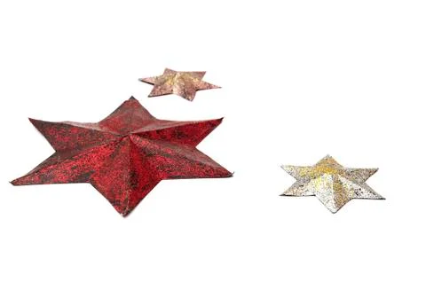 Colored stars Stock Photos