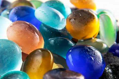 Colored stones Stock Photos