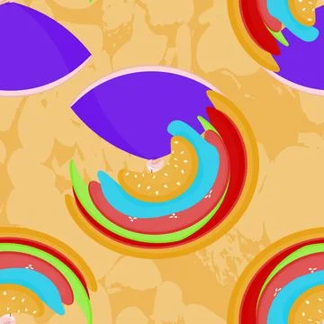 Colored stripes Stock Illustration