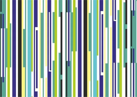 Colored Stripes Seamless Pattern. Modern dynamic lines.Vector Stock Illustration