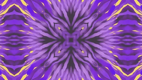 Colored Stylish kaleidoscope sequence patterns. Stock Footage 84905581