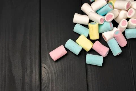 Colored sweets for children Stock Photos