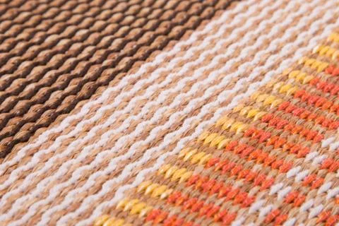 Colored textiles close-up Stock Photos