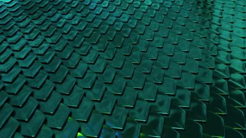 Colored texture of metal plates. Stock Photos