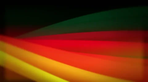 Colored thick lines rotate in an elegant movement Stock Footage 41487219