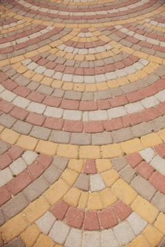 Colored tiles. Patterned background Stock Photos