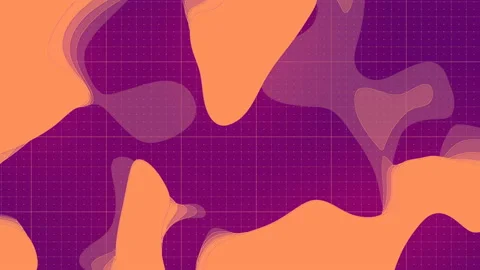 Colored topographic background. 3D rendering abstract seamless loop animation 4K Stock Footage 124962494