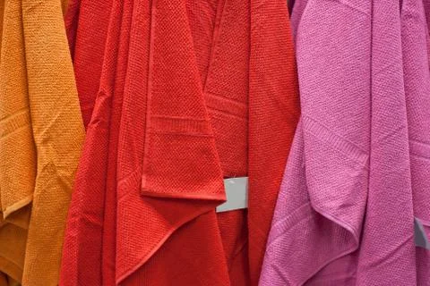 .colored towel Stock Photos