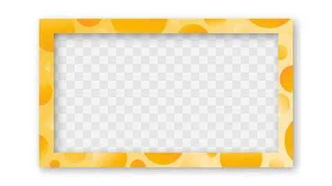 Colored Trendy Gradient Frame. 스톡 일러스트