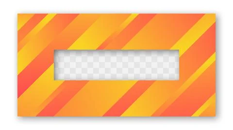 Colored Trendy Gradient Frame. 스톡 일러스트