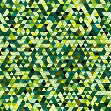 Colored triangle seamless pattern background Stock Illustration