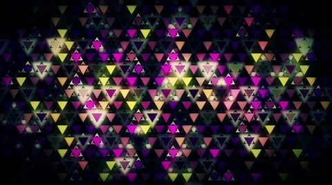 Colored Triangles Background 4 Stock Footage 46102579