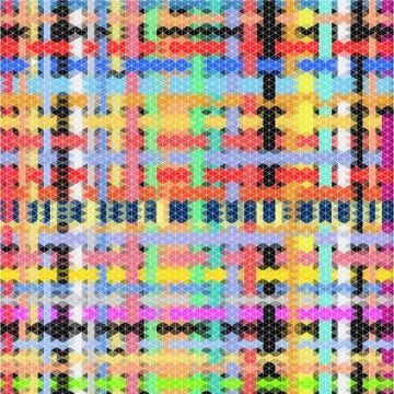 Colored triangles Stock Illustration