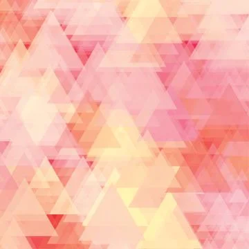 Colored triangles Illustrazione stock