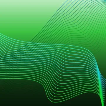 Colored vector lines Stock Illustration