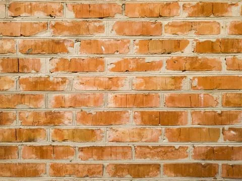 Colored vector texture of an old brick wall Stock Illustration
