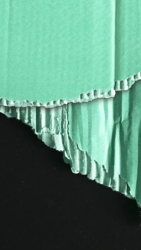 Colored Vertical Craft Paper Texture Backdrop for Elegant Wedding Stationery Video stock 343533074