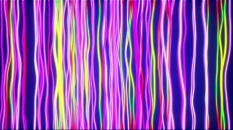 Colored vertical lines on a blue background, loop Stock Footage 61517046