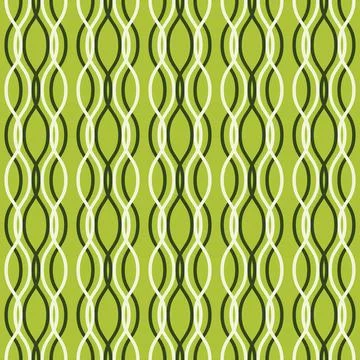 Colored vertical wavy lines intertwined on a light green background. Vector Illustrazione stock