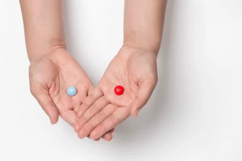 Colored vitamins Stock Photos