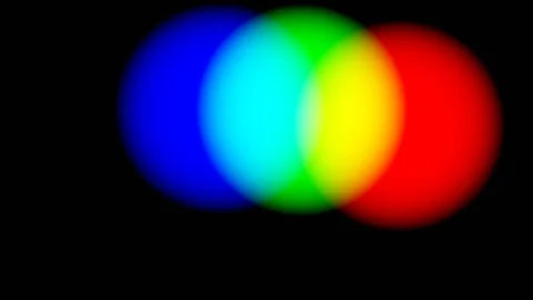 Colored VJ footage, background texture (Flying balls) Stock Footage 112741109