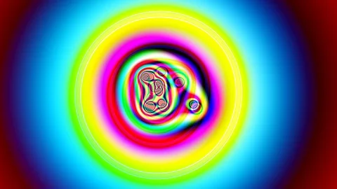 Colored VJ footage, background texture (Abstract) Stock Footage 112741310