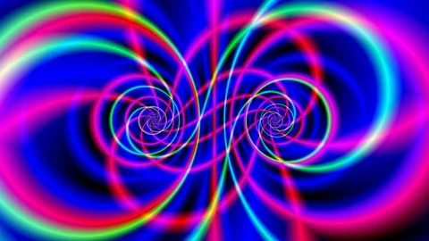 Colored VJ footage, background texture (Abstract) Stock Footage 112805683