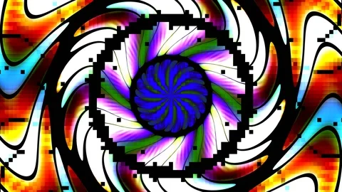 Colored VJ footage, background texture (Abstract) Stock Footage 112806012