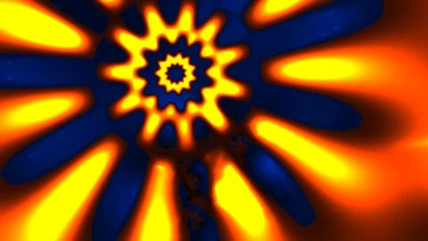 Colored VJ footage, background texture (Abstract) Stock Footage 112807656