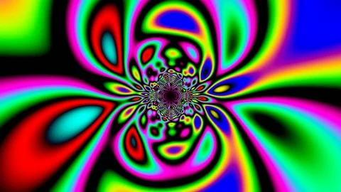 Colored VJ footage, background texture (Abstract) Stock Footage 112807837