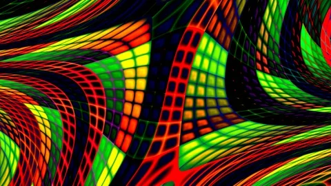 Colored VJ footage, background texture (Abstract) Stock Footage 112808318