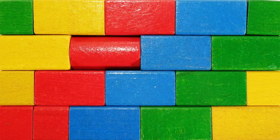 Colored wall Stock Photos