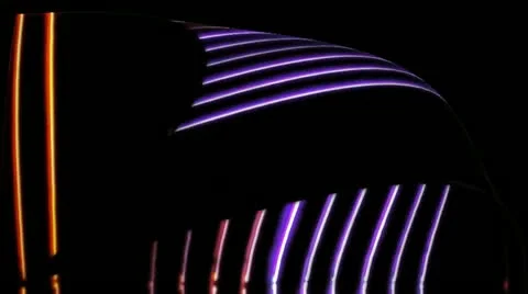Colored Warping neon Stock-Footage 11692635