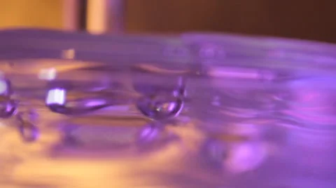Colored water bubbles Stock Footage 44515365