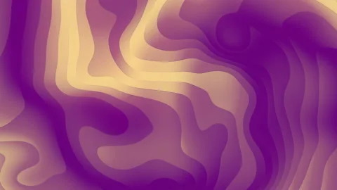 Colored wave flow seamless loop animation. Motion graphic template. 4K, UHD Video stock 124961234