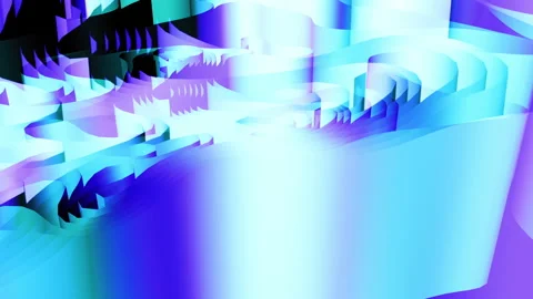 Colored Waves Stock Footage 159199762