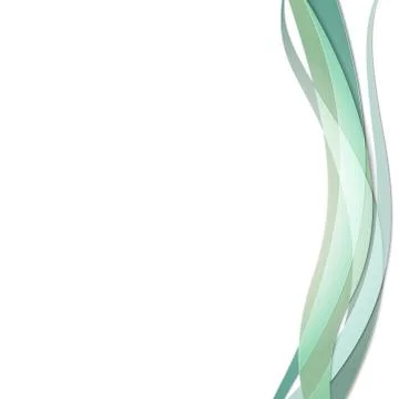 Colored wavy vector. Abstract template design Stock Illustration