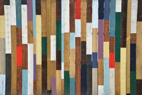 Colored wood Stock Photos