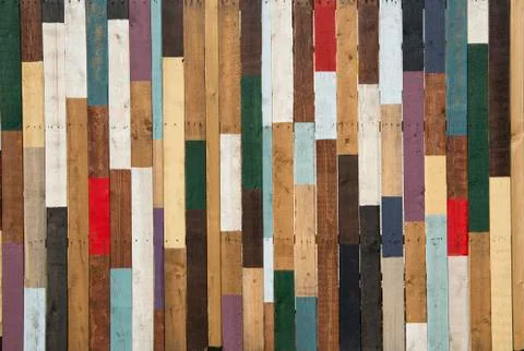 Colored wood Stock Photos