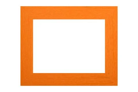 Colored wooden frame Stock Photos