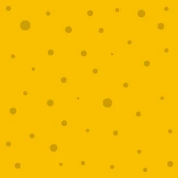 Colored yellow circle seamless pattern shape art geometric graphic background Stock Illustration