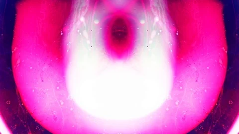 COLORFLOW LOOP - liquid analog clip Stock Footage 89094860