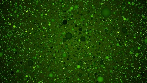 Colorful 3D Abstract Circles Rotating in Space. Molecule. 4K Stock Footage 275050436
